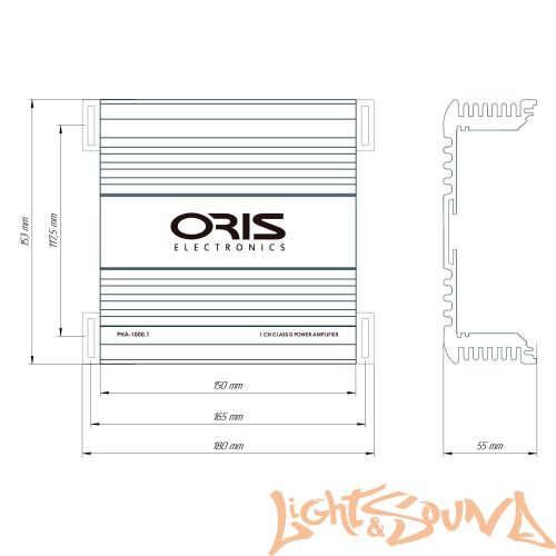 Oris Electronics PHA-1.1000 Усилитель мощности 1-канальный