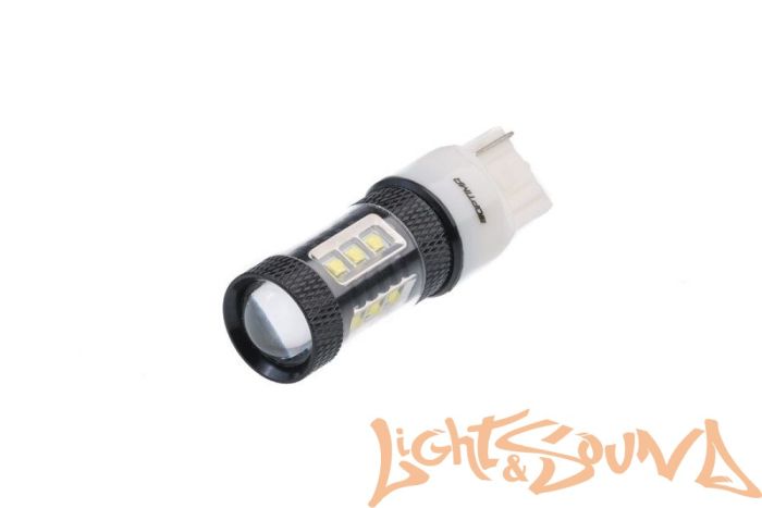 Optima Premium W21W 7440 CREE*10, 5100K, 80W, 12V (W3X16b), 1шт