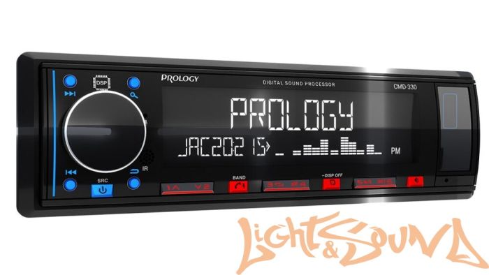 Prology CMD-330 4 х 55 Вт, FM/USB/BT ресивер с DSP процессором