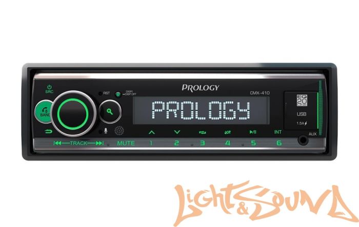 Prology CMX-410 4 х 55 Вт, FM / USB ресивер с Bluetooth