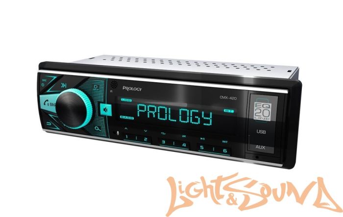 Prology CMX-420 4 х 55 Вт, FM / USB ресивер с Bluetooth