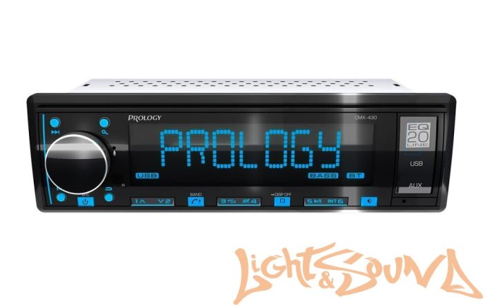 Prology CMX-430 4 х 55 Вт, FM / USB ресивер с Bluetooth