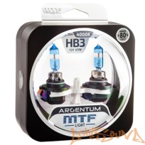  MTF ARGENTUM +80% HB3/9005, 12V, 65W Галогенные лампы (2шт)