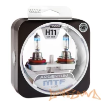 MTF ARGENTUM +50% H11, 12V, 65W Галогенные лампы (2 шт)