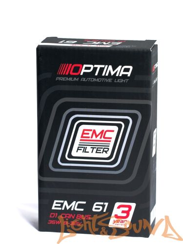 Штатный блок розжига Optima Premium EMC 61 с двойной цифровой обманкой коннектор под лампы D1S/D1R