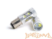 Optima Premium P21/5W CREE*10 LED*5W, 5100K, 50W, 12V (BaY15D), 1шт