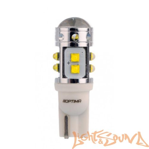 Optima Premium MINI-50W W5W (T10), CREE_ XBD*6, 5500K, 12V (W2.1X9.5D), 1шт