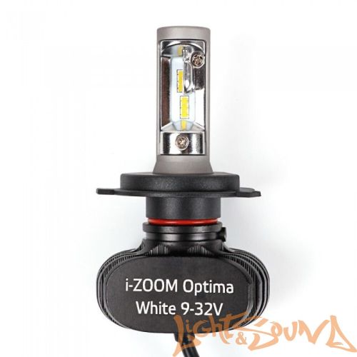 Светодиод головного света Optima i-Zoom H4 LED, Seoul-CSP, White, 9-32V (2шт)