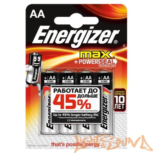 ENERGIZER LR06 4BL MAX AA, 1 шт