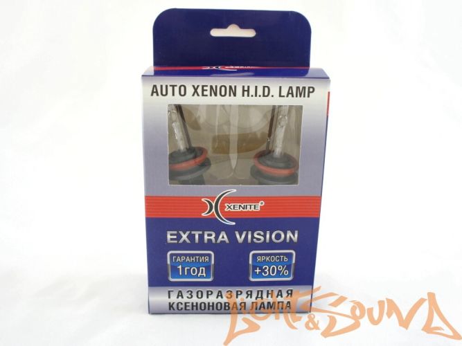 Ксеноновая лампа Xenite H11 5000 K EXTRA VISION (Яркость + 30 %)