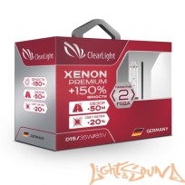  Ксеноновая лампа Clearlight Xenon Premium +150% D1S, 1шт