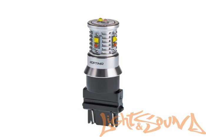 Optima Premium 3157, MINI CREE-XBD CAN, (белая), 50W, 12-24V, 1шт