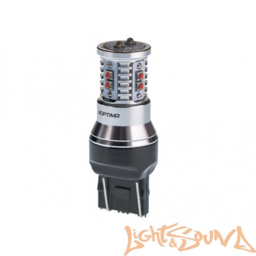 Optima Premium 7443 MINI RED, CAN CREE XB-D*10, 5500K, 50W 12V (W3X16g) двухконтактная, 1шт