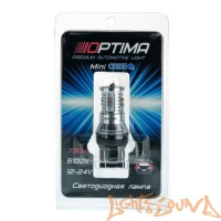 Optima Premium 7443 MINI RED, CAN CREE XB-D*10, 5500K, 50W 12V (W3X16g) двухконтактная, 1шт