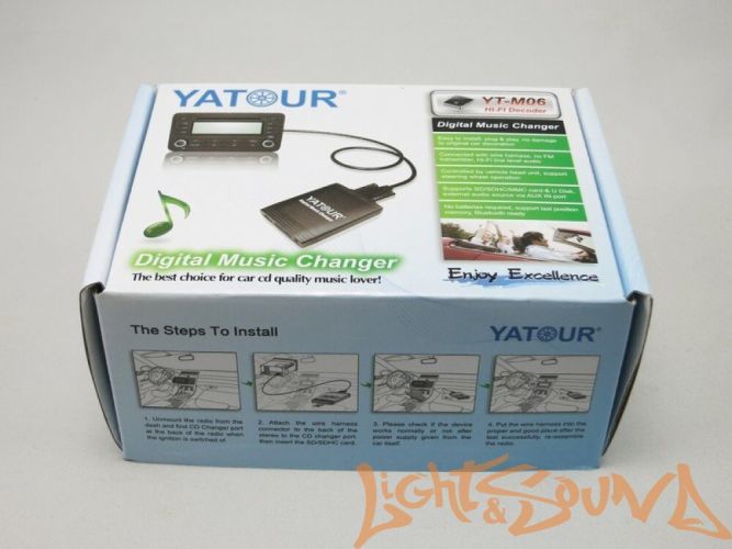 Yatour YT-M06 VW12 для магнитол Volkswagen, Audi, Skoda (12 pin)