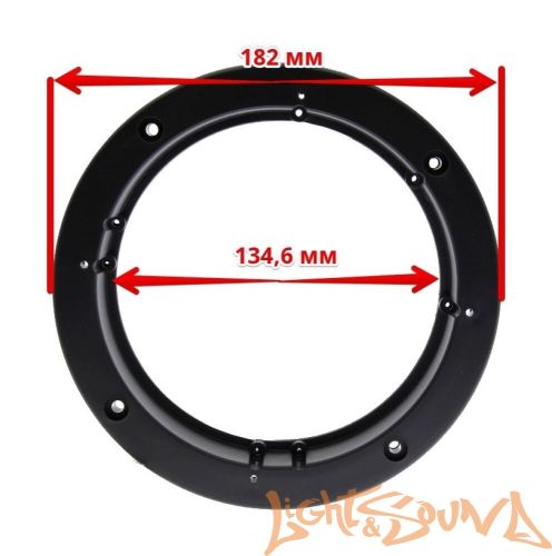 Подиумы пластиковые 6,5" (16см, наклонные, простые), 2шт