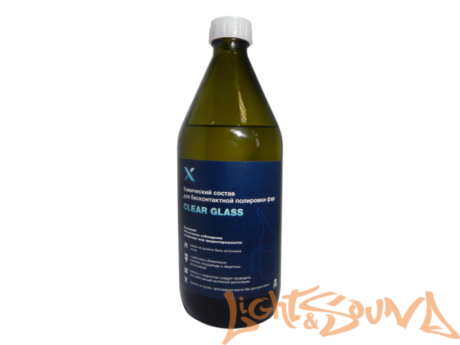 Состав для бесконтактной полировки фар CLEAR GLASS