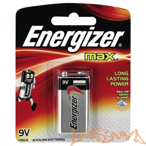 ENERGIZER 6LR61 крона 1BL MAX, 1 шт