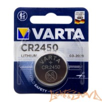  VARTA CR2450 1BL, 1 шт