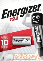  ENERGIZER CR123 1BL, 1 шт