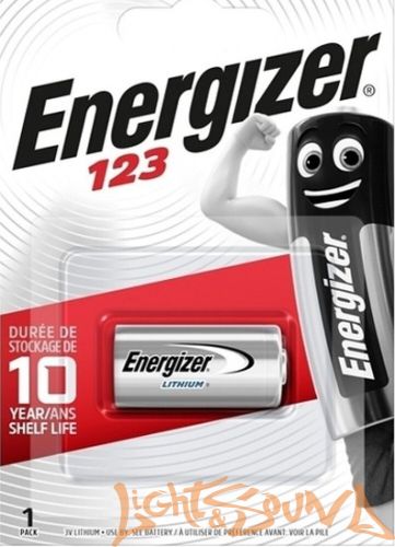 ENERGIZER CR123 1BL, 1 шт