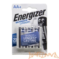 ENERGIZER FR6 4BL LITHIUM AA, 1 шт