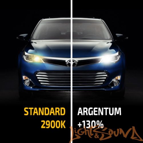 MTF ARGENTUM +130% H1, 12V, 55W Галогенные лампы (2 шт)