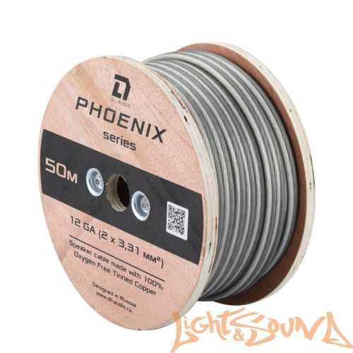 DL Audio Phoenix Sport Speaker Cable Кабель акустический 12 Ga, 100м  в катушке