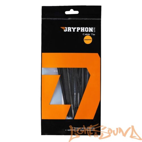 DL Audio Gryphon Lite Gable Tie Стяжки для кабелей, 200мм (50 шт), чёрные