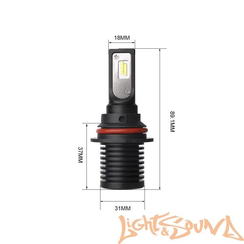 Светодиод головного света Optima LED QVANT HB5 (9007), 12-24V (2шт)