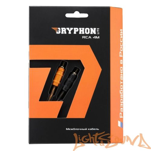 RCA (межблочный) кабель DL Audio Gryphon Lite RCA 4 метра