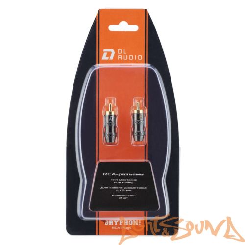 RCA коннектор DL Audio Gryphon Pro RCA Plugs, 2шт