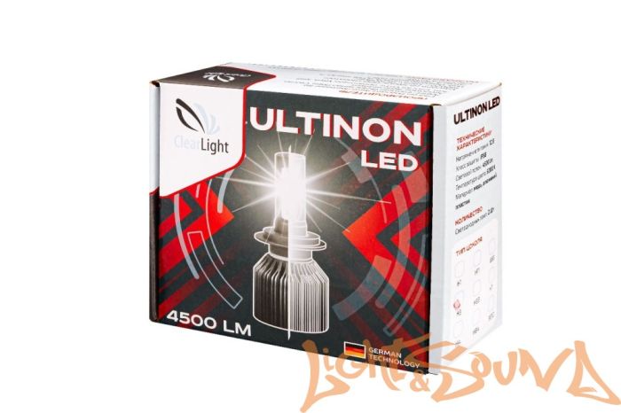 Clearlight LED Ultinon H1 4500 lm (2 шт)