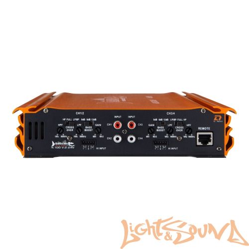 DL Audio Barracuda 4.100 24V усилитель мощности 4-хканальный