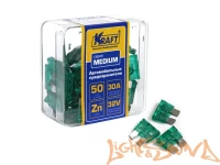 Предохранитель KRAFT MEDIUM 30A, KT870007, 1шт