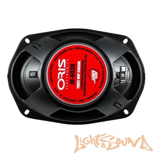 Oris Electronics JB-693Q 6x9" (16x23 см) 3-полосная коаксиальная акустическая система