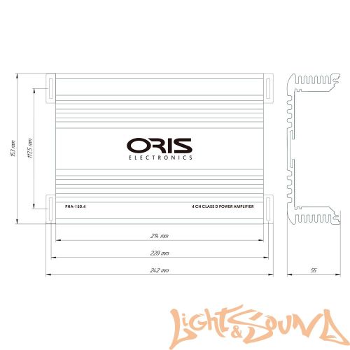 Oris Electronics PHA-4.150 Усилитель мощности 4-хканальный