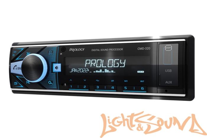 Prology CMD-320 4 х 55 Вт, FM/USB/BT ресивер с DSP процессором