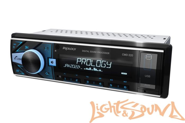 Prology CMD-320 4 х 55 Вт, FM/USB/BT ресивер с DSP процессором