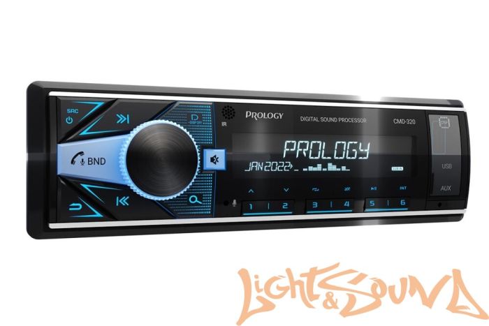 Prology CMD-320 4 х 55 Вт, FM/USB/BT ресивер с DSP процессором