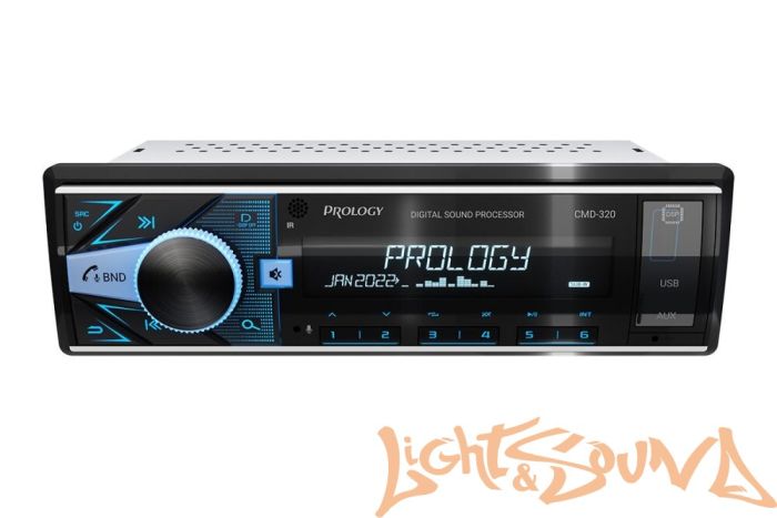 Prology CMD-320 4 х 55 Вт, FM/USB/BT ресивер с DSP процессором