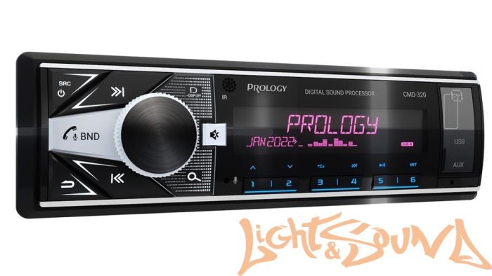 Prology CMD-320 4 х 55 Вт, FM/USB/BT ресивер с DSP процессором