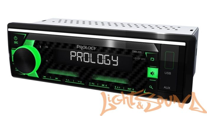 Prology CMX-235 4 х 55 Вт, FM / USB ресивер с Bluetooth и парковочной системой