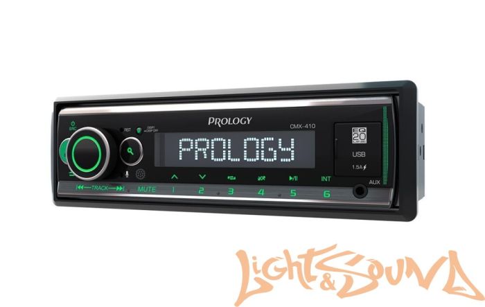 Prology CMX-410 4 х 55 Вт, FM / USB ресивер с Bluetooth