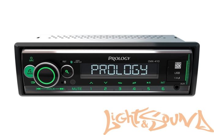 Prology CMX-410 4 х 55 Вт, FM / USB ресивер с Bluetooth