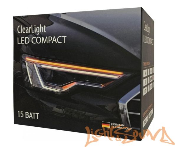 Clearlight LED Compact H11 15W 4500lm 6000k (1шт.)