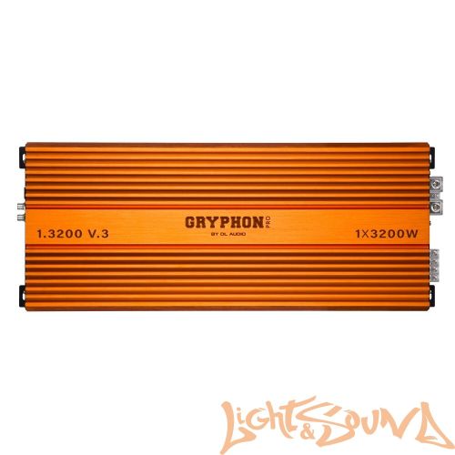 DL Audio Gryphon Pro 1.3200 V.3 усилитель мощности 1-х канальный