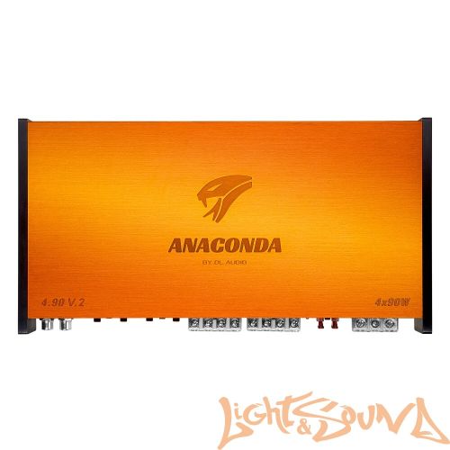 DL Audio Anaconda 4.90 V.2 усилитель мощности 4-хканальный