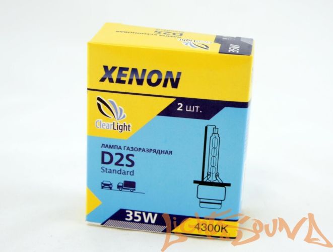 Ксеноновая лампа Clearlight  D2S 4300 K, 1шт