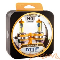  MTF Aurum H4, 12V, 60/55W Галогенные лампы (2шт)